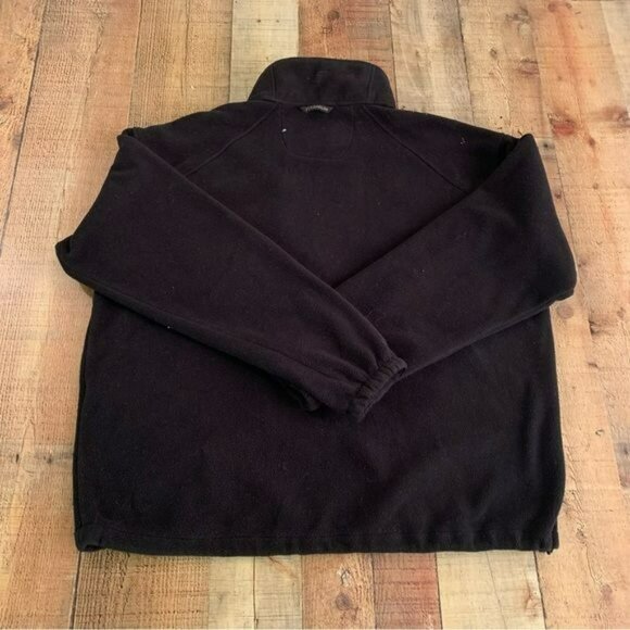 Columbia mens size XL fleece quarter zip pullover jacket in black - Picture 8 of 8